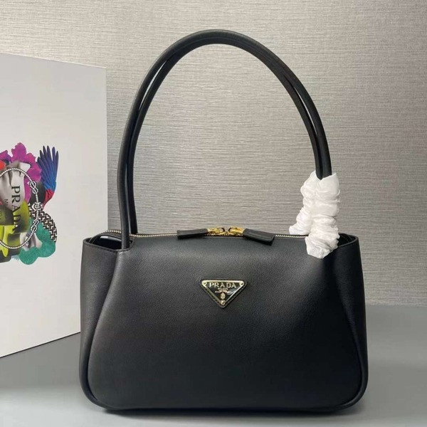 [Prada] 프라다 미디엄 가죽 핸드백