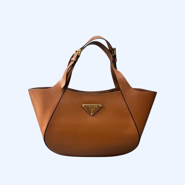 [ Prada ] 프라다 미디움 레더 토트백