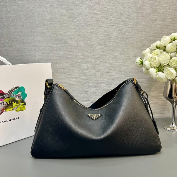 [ Prada ] 프라다 에메 라지 가죽 숄더백
