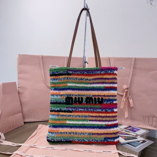 [ Miu Miu ] 미우미우 크로셰 토트백