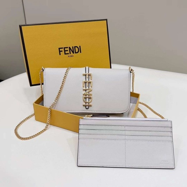 [Fendi] 펜디 그라피 체인 지갑