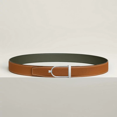 Destrier 벨트 버클 & 리버서블 가죽 스트랩 32mm