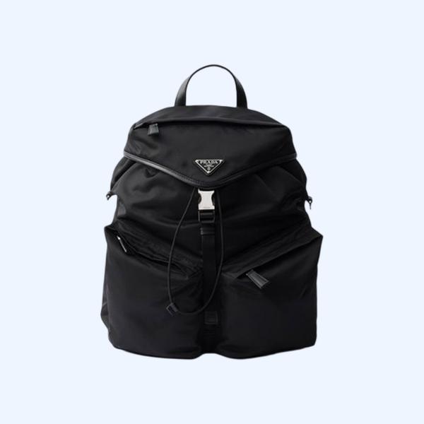 프라다 리나일론 가죽 백팩 2VZ108