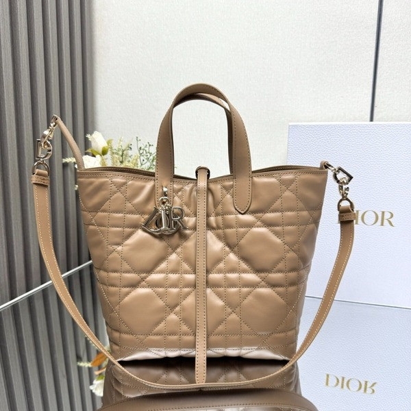 [ Dior ] 디올 Toujours 미디엄 버티컬 토트백