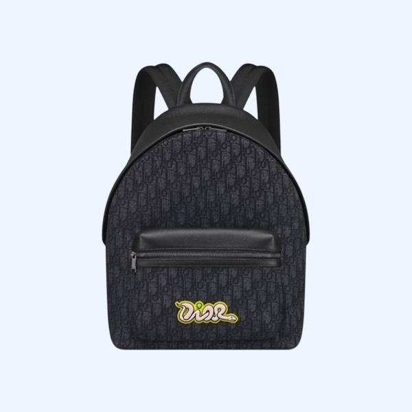 디올 Rider 2.0 KAWS 지퍼 백팩