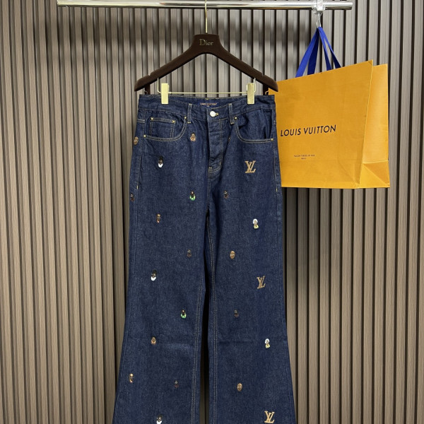 LV 데님 팬츠