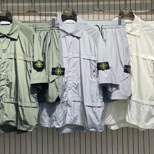 로고 나일론 루즈핏 세트