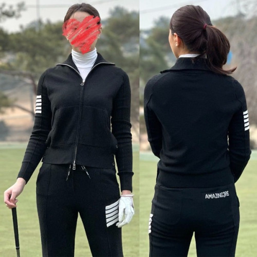 어메e징크리 우먼 고스트 가디건