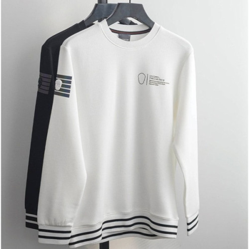 어메e징크리 4선로고 라운드 맨투맨