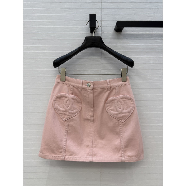 24P 데님 미니 스커트