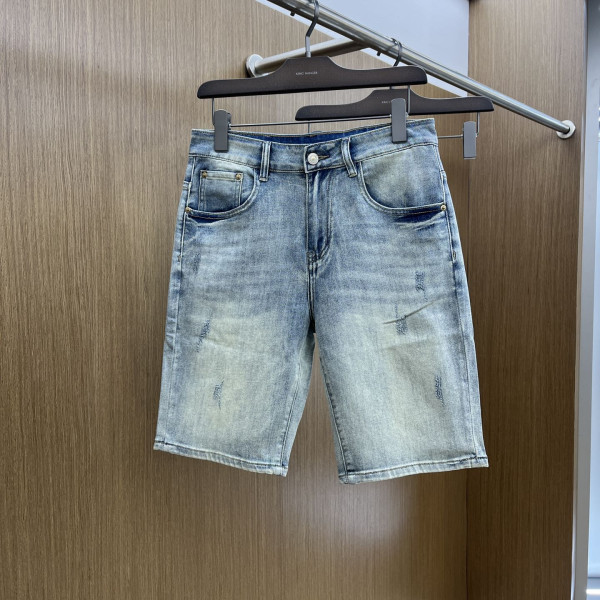 남성 스트레이트 데님 반바지