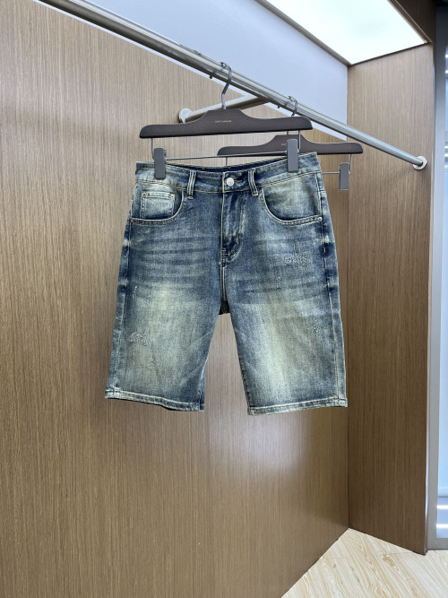 남성 스트레이트 데님 반바지