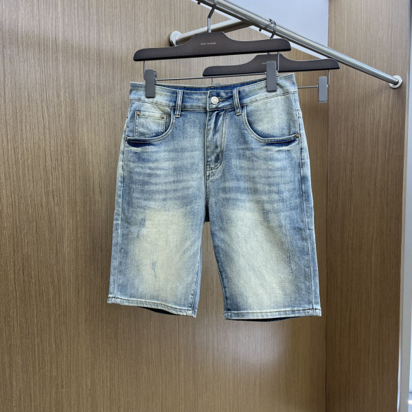 남성 스트레이트 데님 반바지