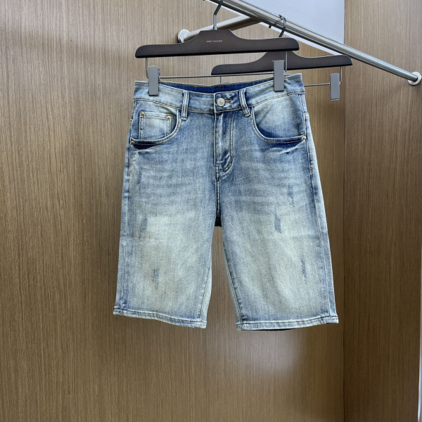 남성 스트레이트 데님 반바지