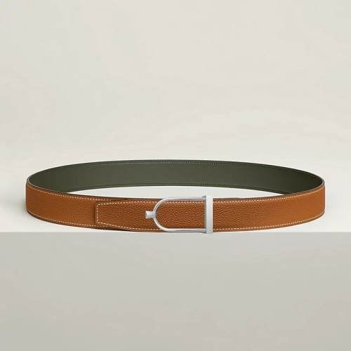 Ecrin 벨트 버클 & 리버서블 가죽 스트랩 32mm