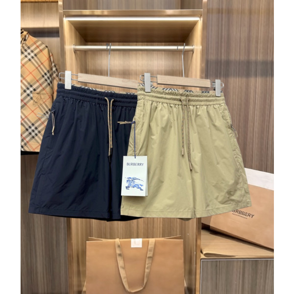 여성 경량 캐주얼 쇼츠 그라데이션 로고 반바지