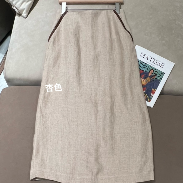 로로피아나 린넨 카라 포켓 베스트 하의