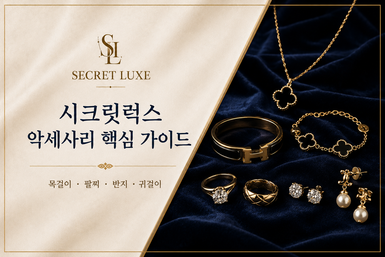 시크릿럭스 악세사리 구매시 필수 가이드